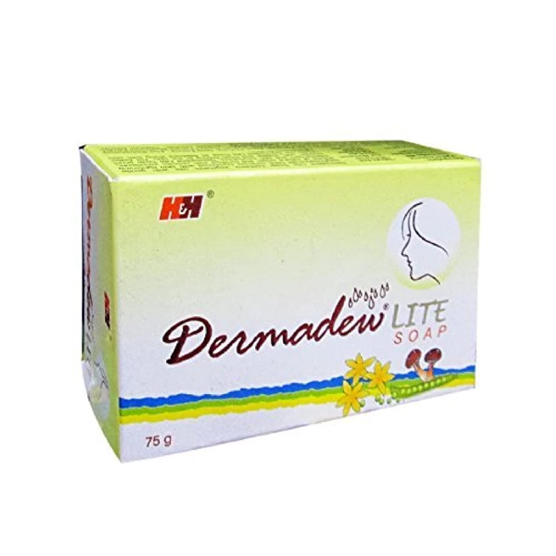 Dermadew Lite Soap For Acne Treatment And Bright Skin, 75 g-1.webp
